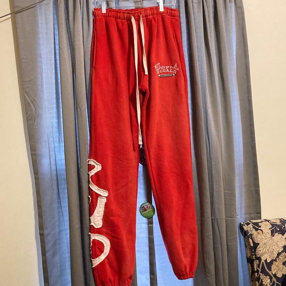 NOT WORKER PLAYA Red SweatpantsFrom the Streetwear Brand Playamade SIZE 2XL
